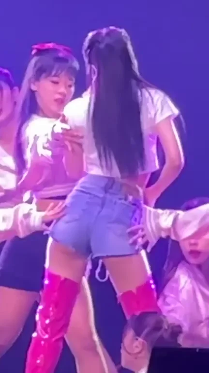 TWICE Mina's Slutty Thigh-High Tease on Stage