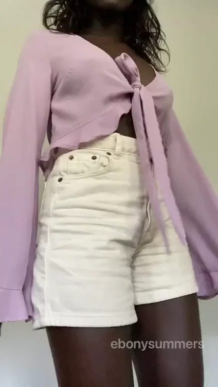 Starting to become too hot to even wear a blouse