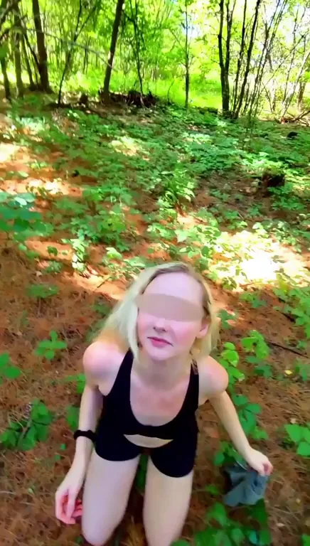 🥾 Humping My Thick Cock in the Woods 😜🌳