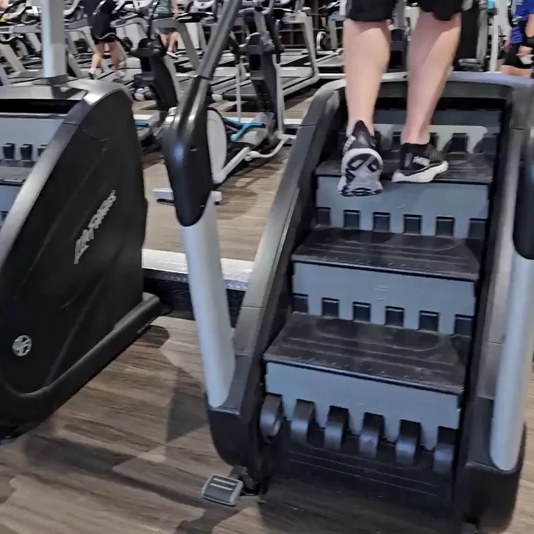 Stair Climber is a Great Workout ;)