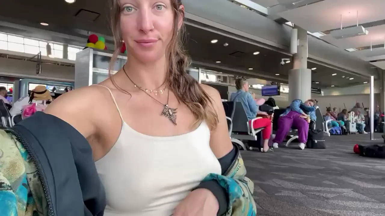 About to board my flight