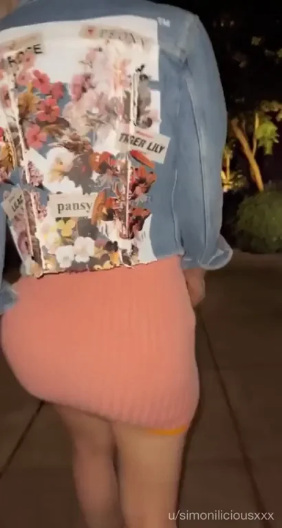 Would you follow for this upskirt view?