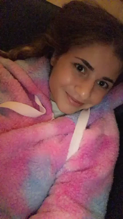 Petite Cutie Teases Hoodie Off for Slutty Tit Reveal