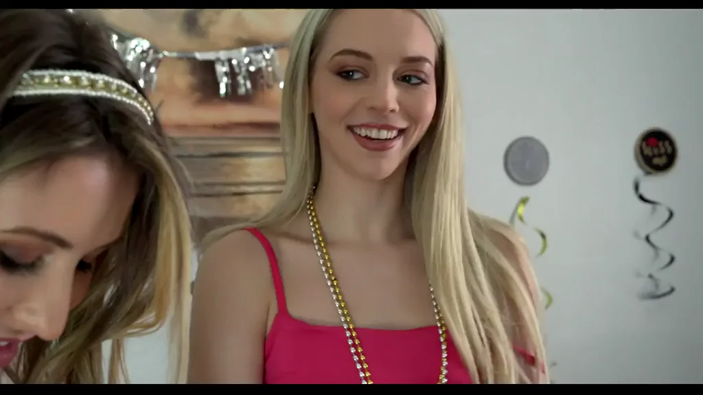 Lily Larimar & Paige Owens Tease Stepbro with New Year's Slutty Asses