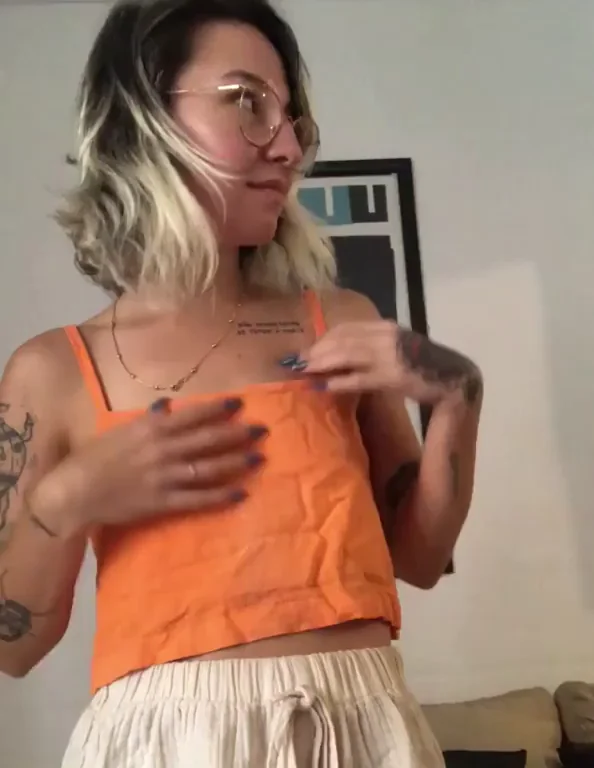 If you stopped and stared at my small tits let me know ðŸ™ˆ