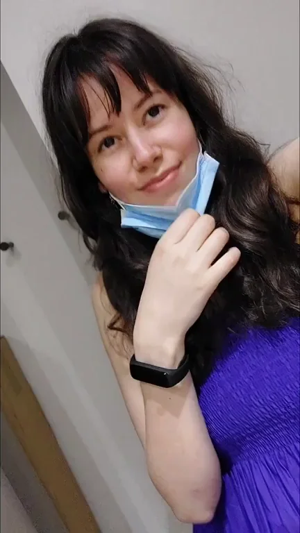 So you loved how I flashed my tits, do you like how I show to you my pussy at work as much??