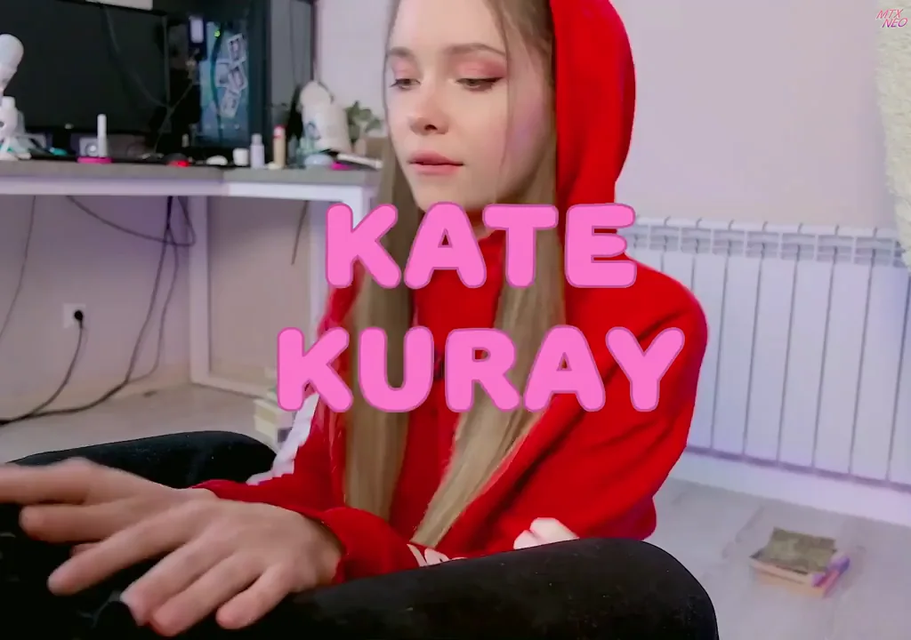 Cutie in the red hoodie