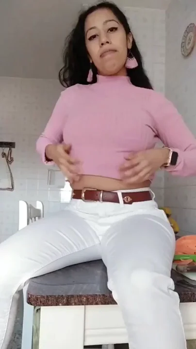 Dinner's Served: Hot Latina Teases Tits on the Table 🍽️🍑