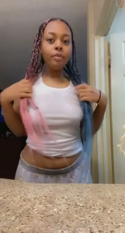 Daddy, You Like My Perky Titties? 😍🍈🍈