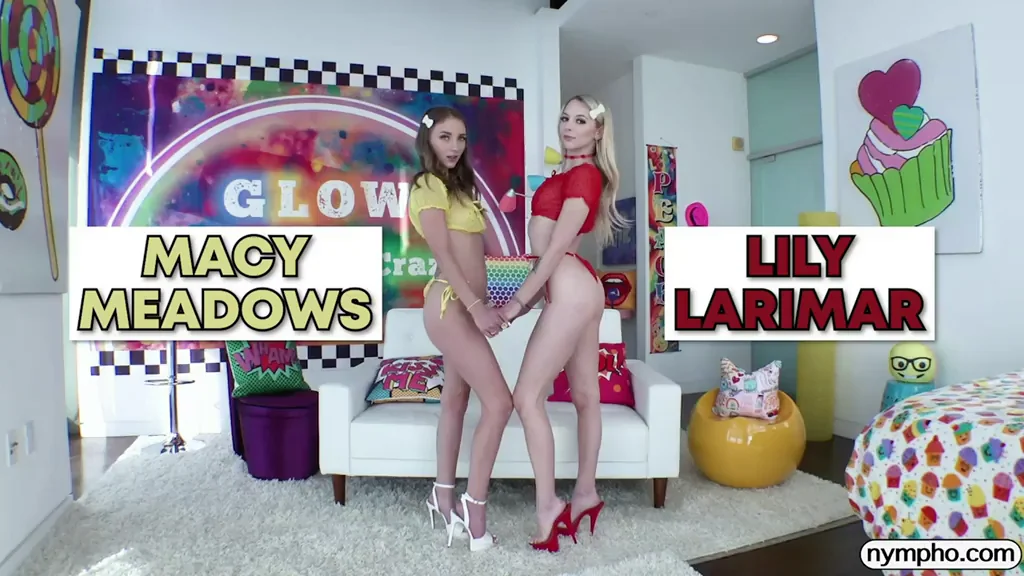Naughty Nymphets Macy & Lily - Macy Meadows & Lily Larimar