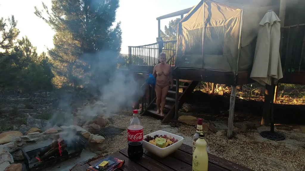 Nude Glamping Fuckfest Amid Pine Trees (Part 2)