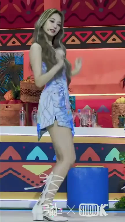 Tzuyu's Slutty Mini Dress Tease - TWICE Kpop Fap Fuel