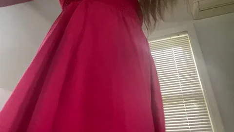 just a little tease under my sun dress [f]