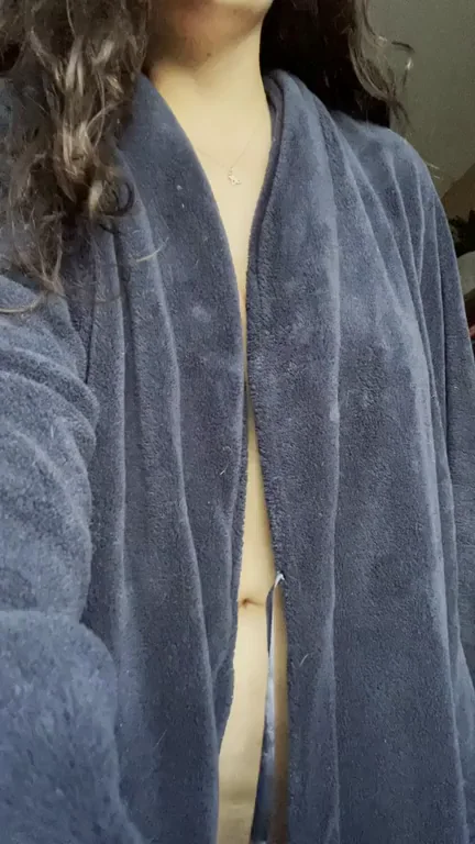 Nervous Slut Drops Robe to Flash Massive Tits 😱🍈🍈