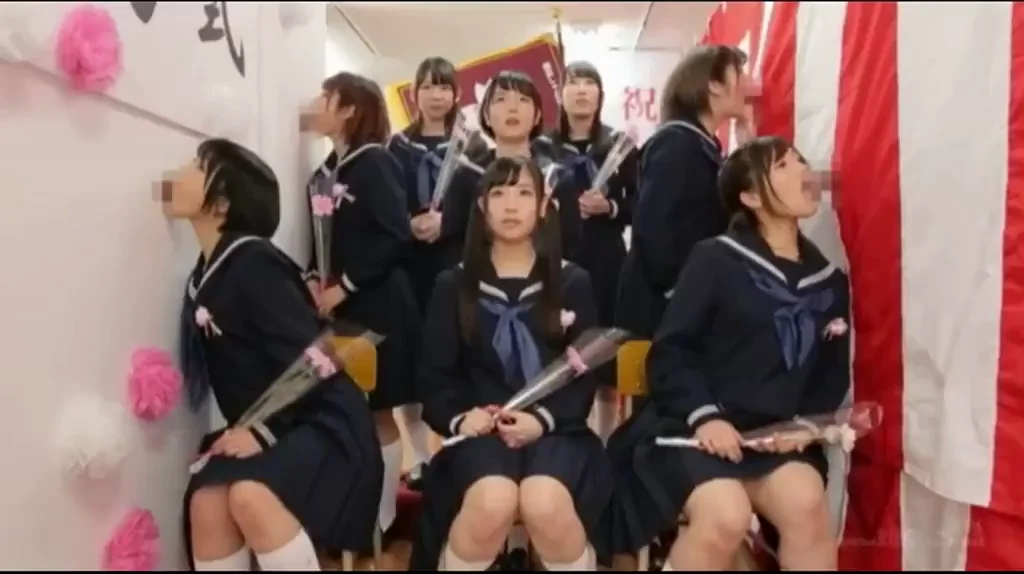 Graduation ceremonies in Japan are a mouthful.  SDDE-535: High School Graduation - Yuzuka Shirai, Noa Eikawa, Makoto Toda, Hikaru Misaki, Yuna Ishikawa  JAV with English Subtitles  EroJapanese.com