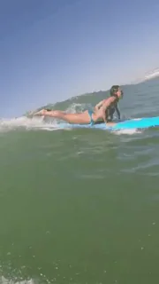 Lauriane Lamperim, French Gymnast...surfer girl now