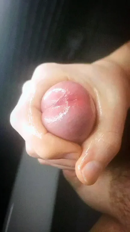 Thick Cum Ball Bursting from Swollen Cockhead