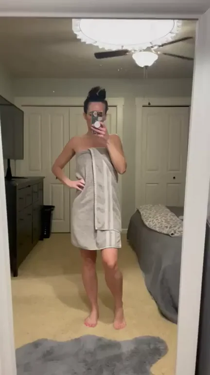 Fresh out the shower just in time to get dirty again