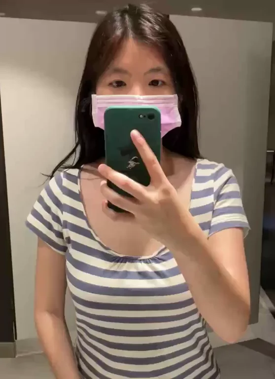 Extra Full Surprise: Asian Cutie's Massive Hidden Tits