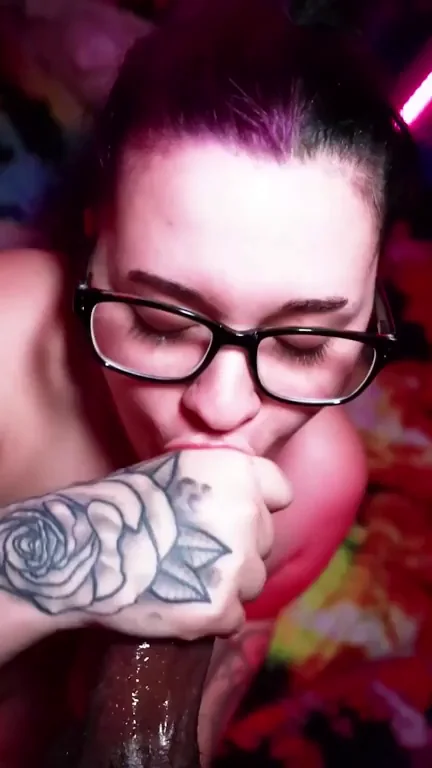 Sloppy Nerdy Cumslut BJ 💦😍👅