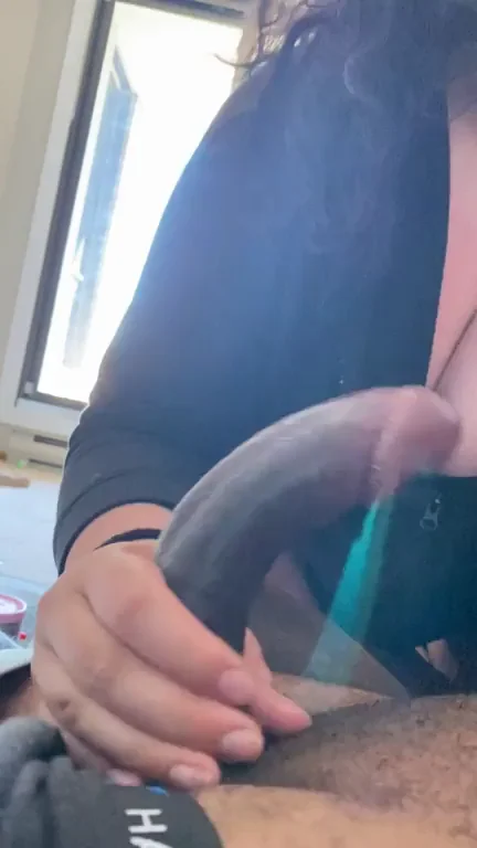 Her first time getting a taste of some black dick
