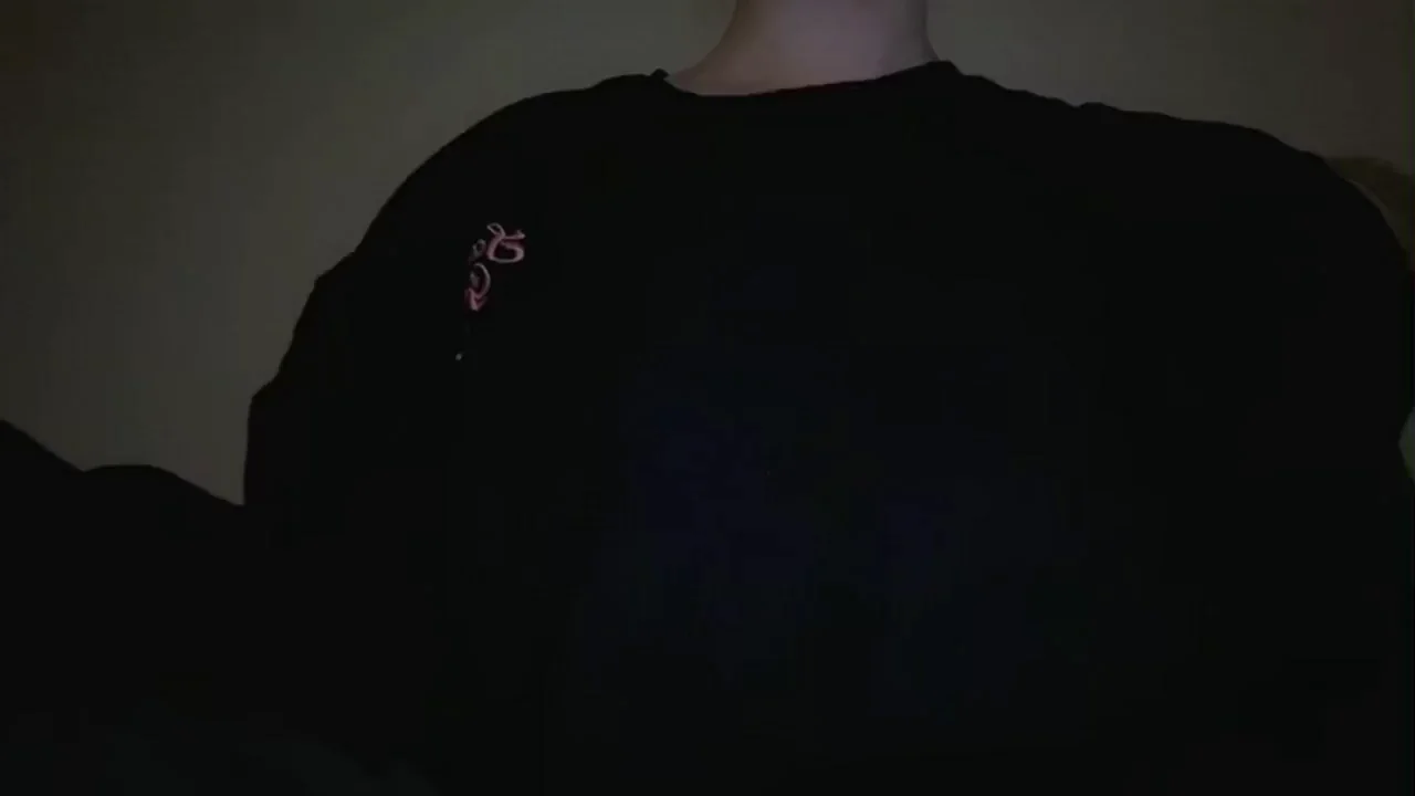 Pale Glow-in-Dark Tits Tease 💦👻