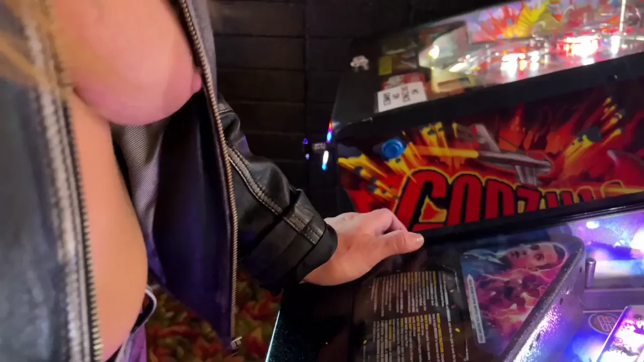 I had a little fun at the arcade.