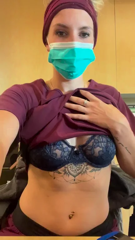 My patient was coming down the hall but I couldn't help but pull them out for you anyways