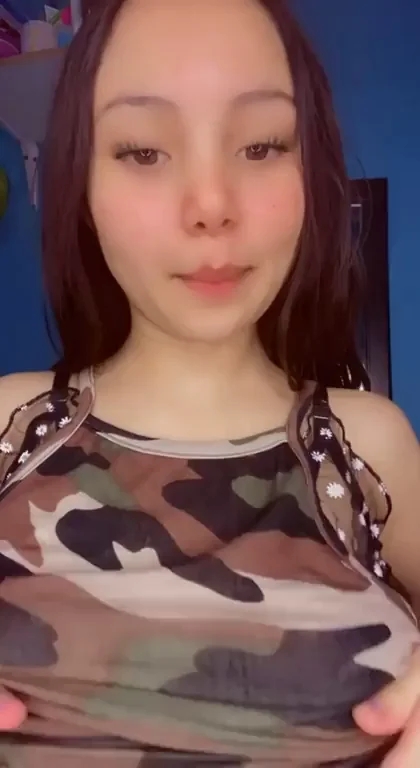 My natural tits don't need a bra