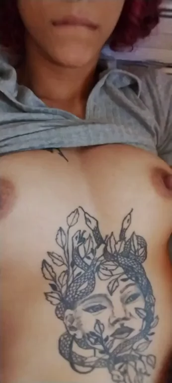 Pre-Pierced Latina Teen's Juicy Natural Tits: Raw Masturbation Tease