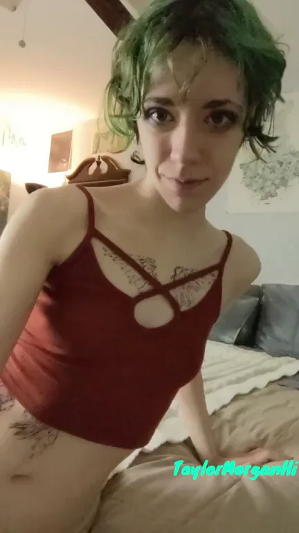 Playful little striptease