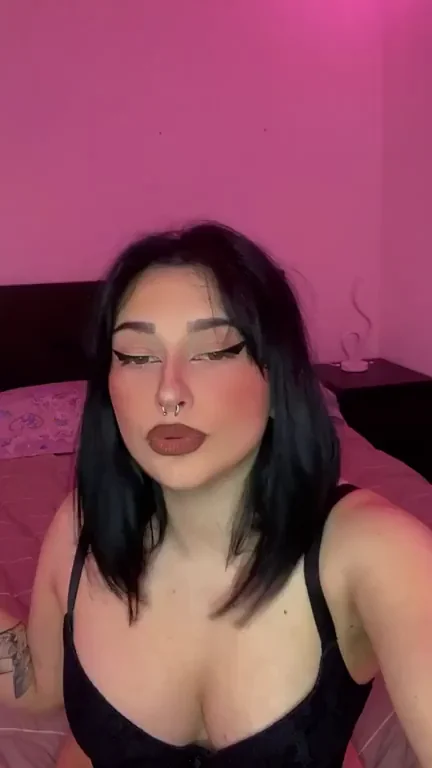 Bringing happiness with my goth tits