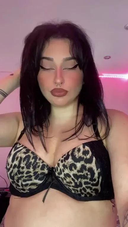 Bringing happiness with my goth tits
