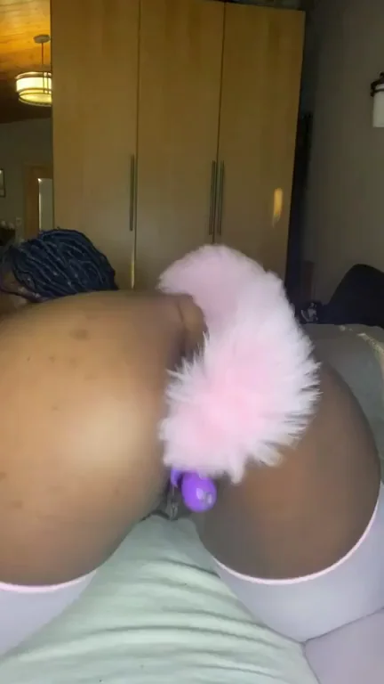 Ebony Babe's Juicy Double Penetration Morning Fuck 🔥🍑💦