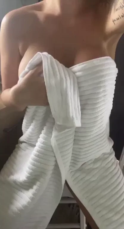 Undressing My Bolted-On Tits Just for You 😘💦
