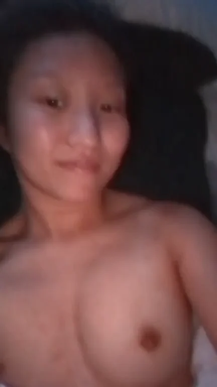 🍒 Perky Asian Small Titties Tease Before Bedtime! 😈