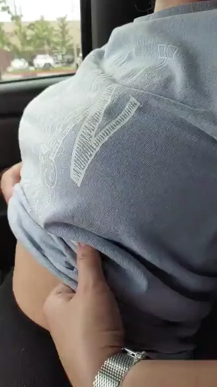 My tits would like to introduce themselves and say hi!
