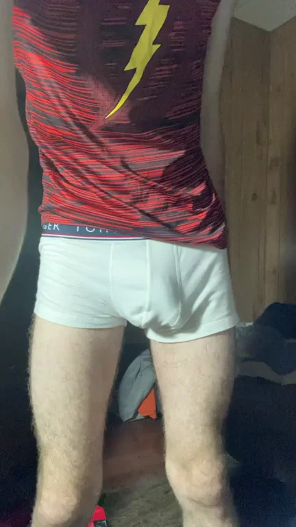 Sweaty Thunder Stud's Thick Bulge Tease