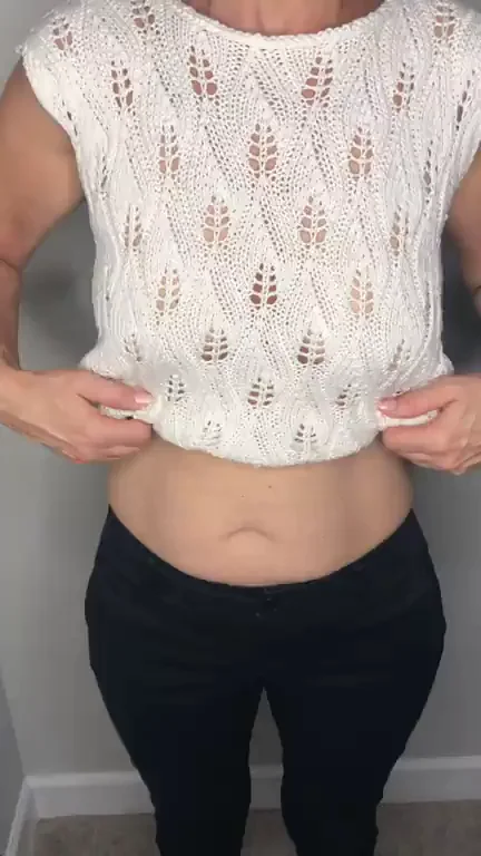 58yo Milf's Perky Titty Drop Tease! 🔥👙💦