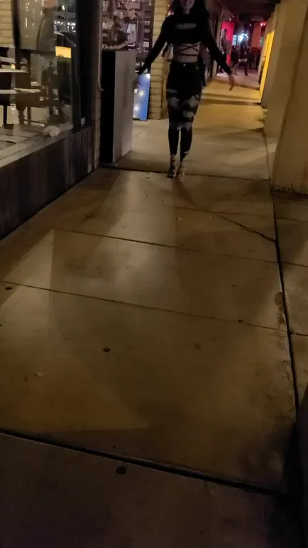 Pulling Out My Massive Tits Downtown 😈🍈🍈