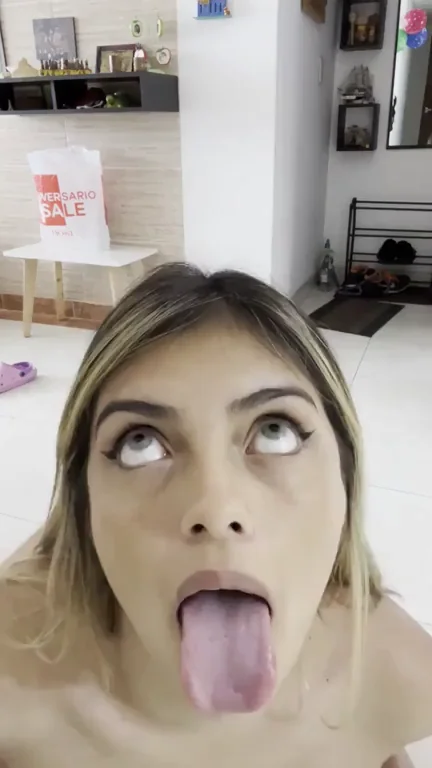 90lbs Petite Slut Begs Big Dick to Wreck Her Tiny Body 😈👅
