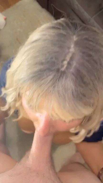 Amateur Blonde Boobs Deepthroat MILF GIF by itsmestephcyay