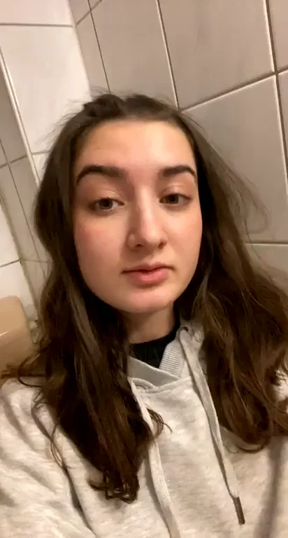 Petite Bathroom Tease: Fuck Now or Date Later?