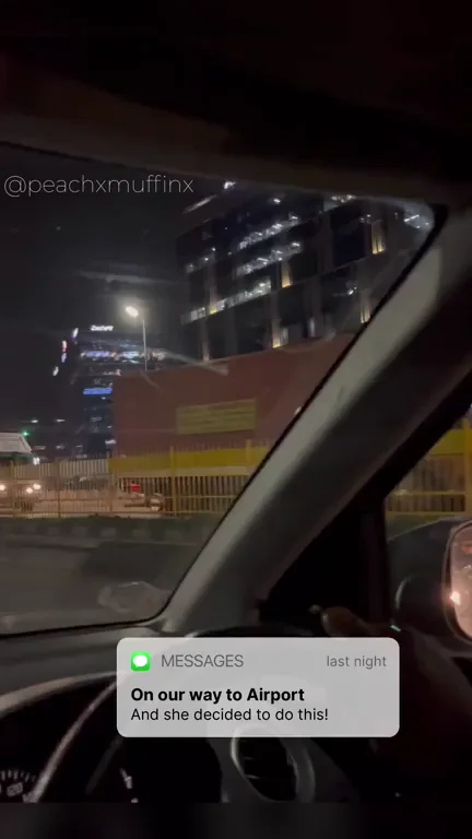 Desi Babe Craving Your Love on Airport Ride 💕😈🔥 [F]