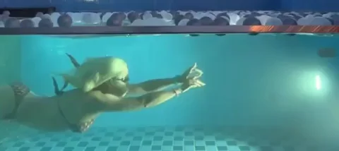 🌊 SOYOU's Slutty Underwater Swim Tease 💦 (Sistar Kpop Fap)