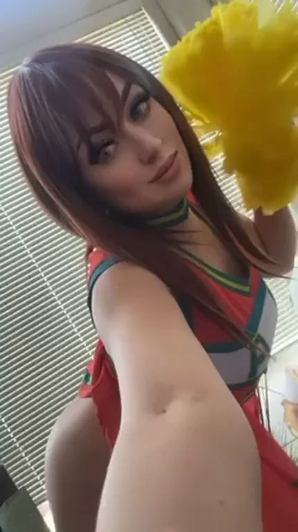 Cheerleader Ochaco [My Hero Academia] (Twobrattycats)