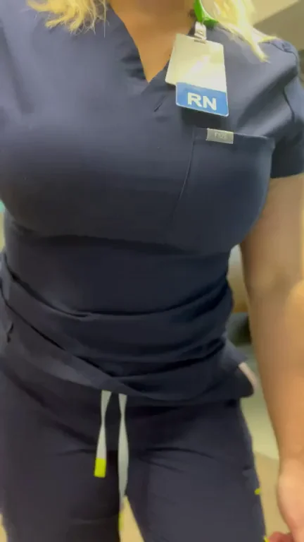 Nurse Slut's Massive Tits & Thick Ass on Display 🍑💦