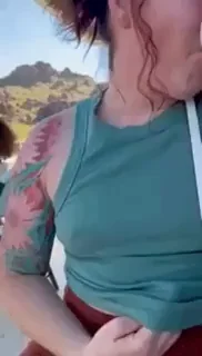 🔥 Slutty Tits Flash at Saguaro Lake, Arizona! 🏞️💦