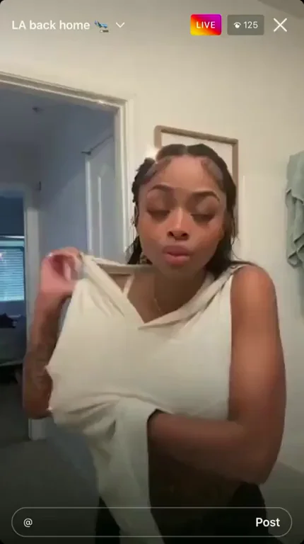 IG Slut's Wardrobe Slip: Massive Tits Pop Out!
