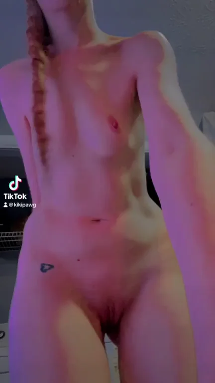 TikTok Blonde's SlimThick Nude Tease: Pussy Pop & Ass Feast